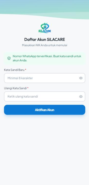 Langkah 3: buat kata sandi akun